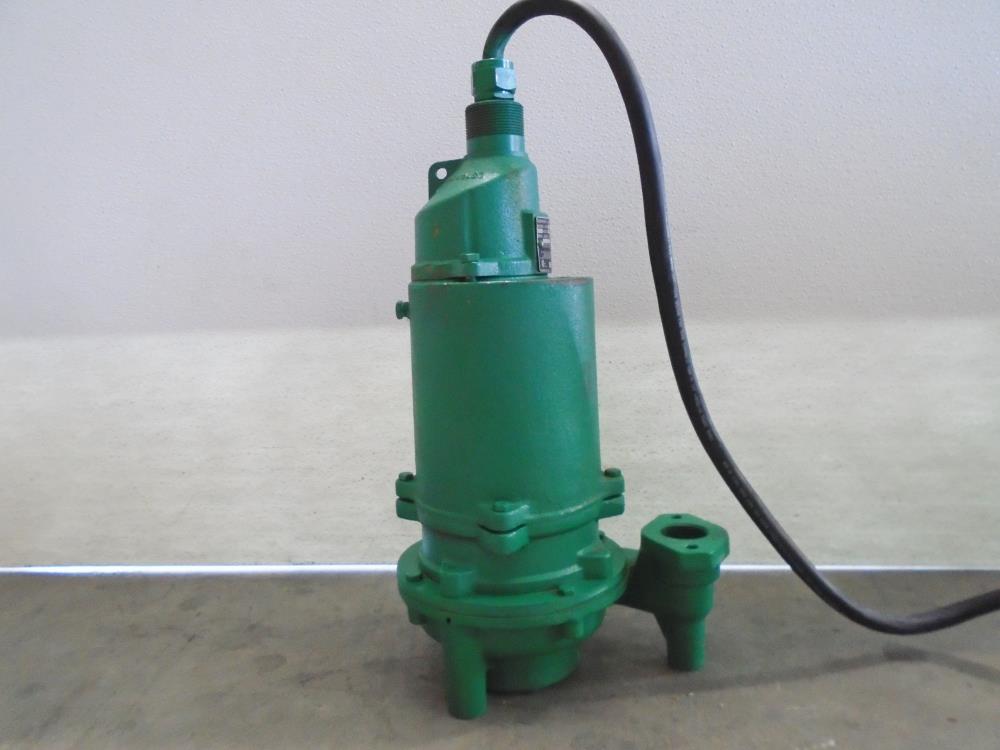 Myers 1-1/4" NPT Submersible Wastewaster Grinder Pump, Cast Iron, WGL20-21